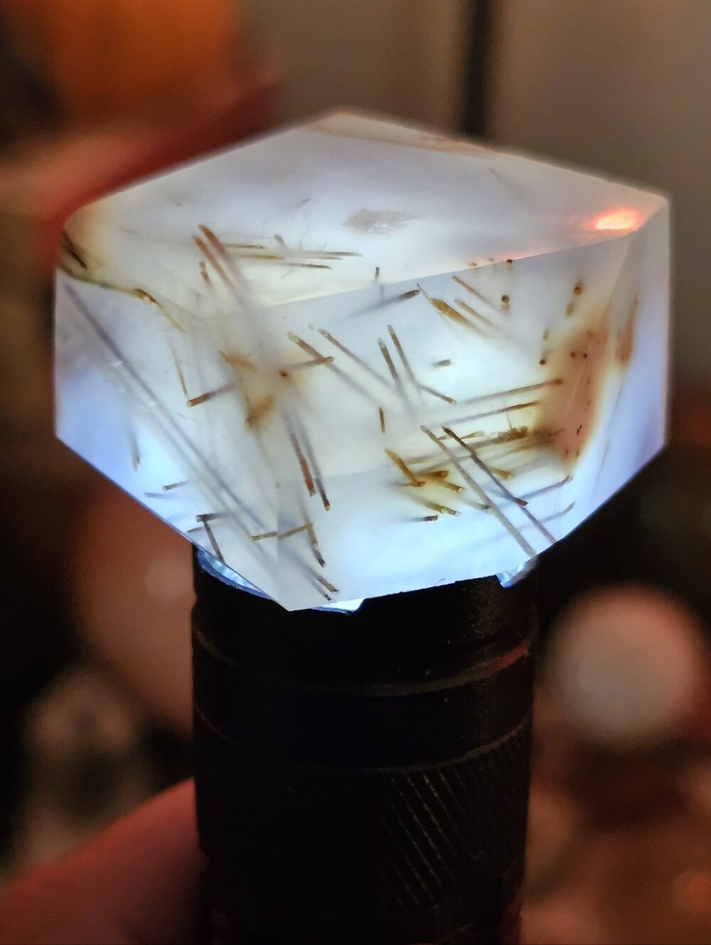 NEW✨️BAHIA MINES✨️Chunky Golden Rutilated Quartz-thick, chunky rutile needles!